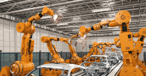 stroje-vyroba-automobil-robotizacia-anketa-roboty-v-priemysle